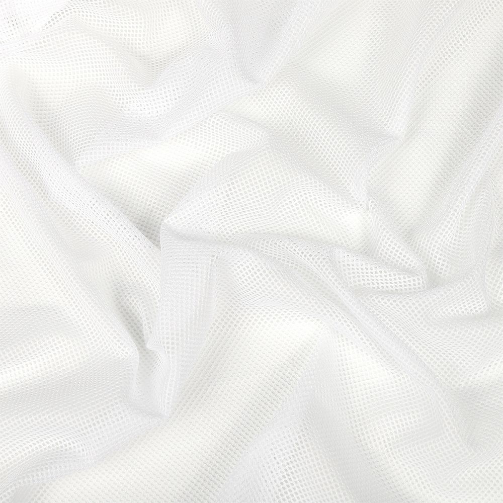 Сетка подкладочная трикотажная 65 г/м², 170 см / 5 метров, TBY.0354.01.5, цв.01 белый