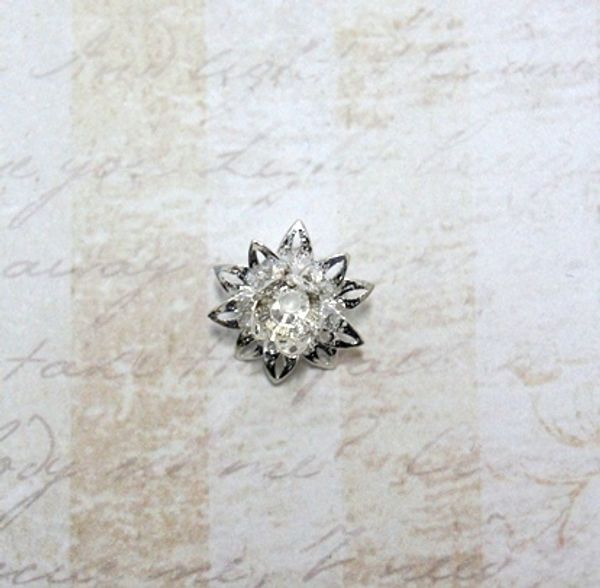 Шапочка крепежная ⌀18 мм, 3 шт, К23, 22605 серебро