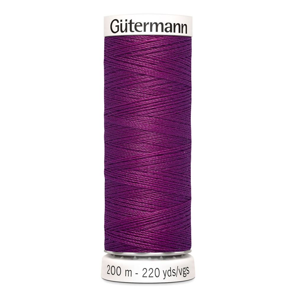 Нитки универсальные Gutermann Sew-all, 200м, 718 фиолетовая фуксия