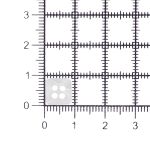 Пуговицы 4 прокола 18L (11мм), квадрат, пластик (White), CB_M-26, 144 шт
