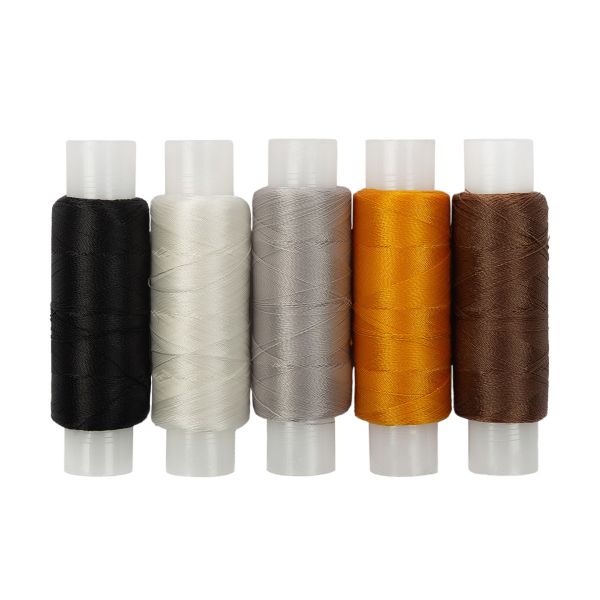 Нитки для бисера Tytanium TNM 0.1 мм, 5х110 м, (120 я), ассорти 1