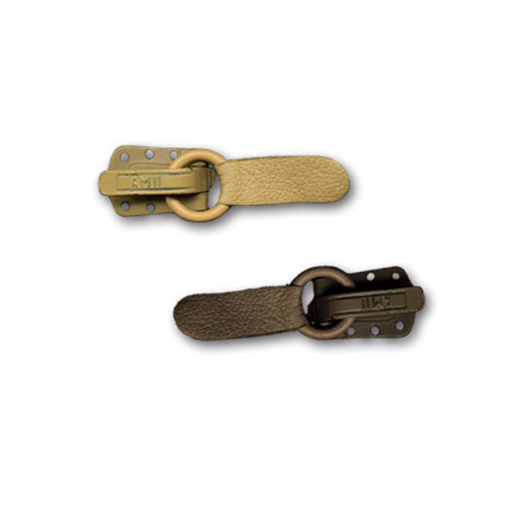 Крючок шубный Amii 15 мм, RAL 7015, 50 шт, 14 т.серый