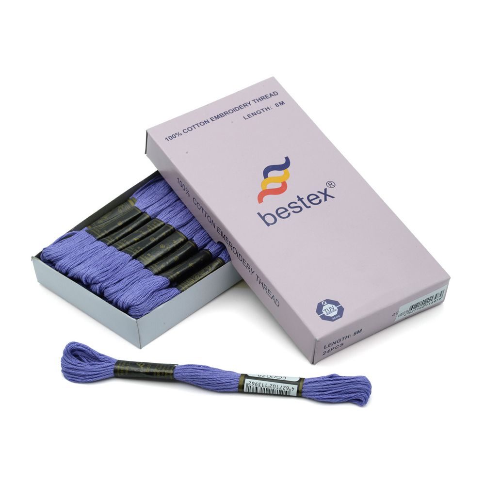 Мулине Bestex, цв.EG0078, 24 мотка по 8 метров