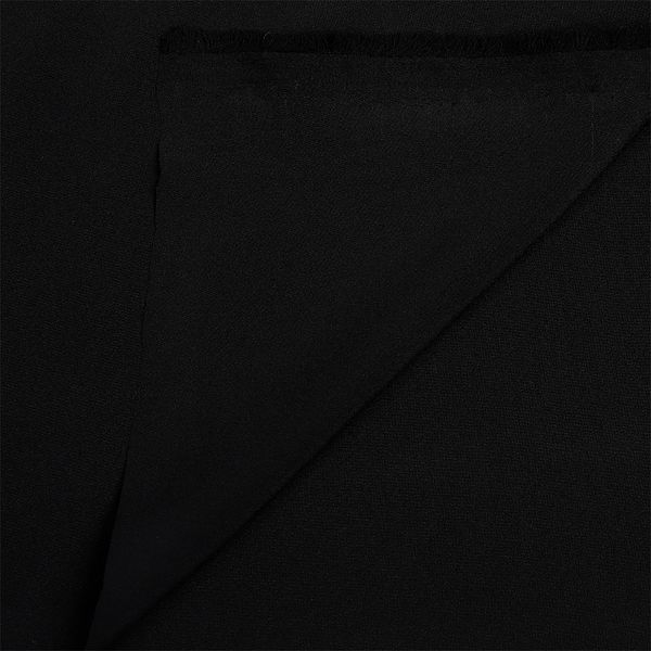 Ткань подкладочная (таффета) эластичная 62 г/м², 150 см / 30 метров, черный