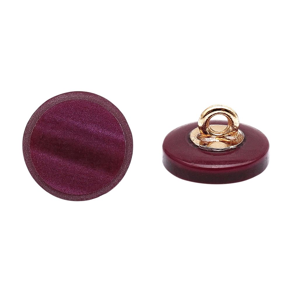 Пуговицы на ножке 18L (11мм), пластик (col.11 бордовый), CN_2841, 72 шт