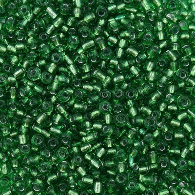 Бисер Astra&Craft 6/0 (4.1 мм), 150 г (10х15 г), цв. 27 зеленый