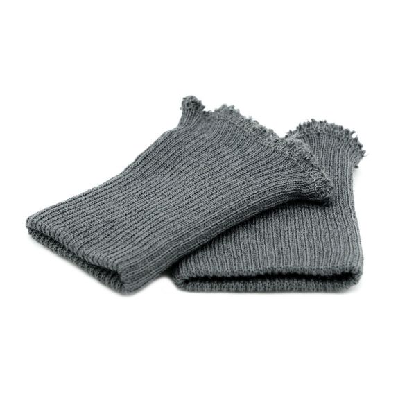 Манжеты трикотажные 6.5х9.5 см, 1 пара, тонкие, 431/5 черный жемчуг