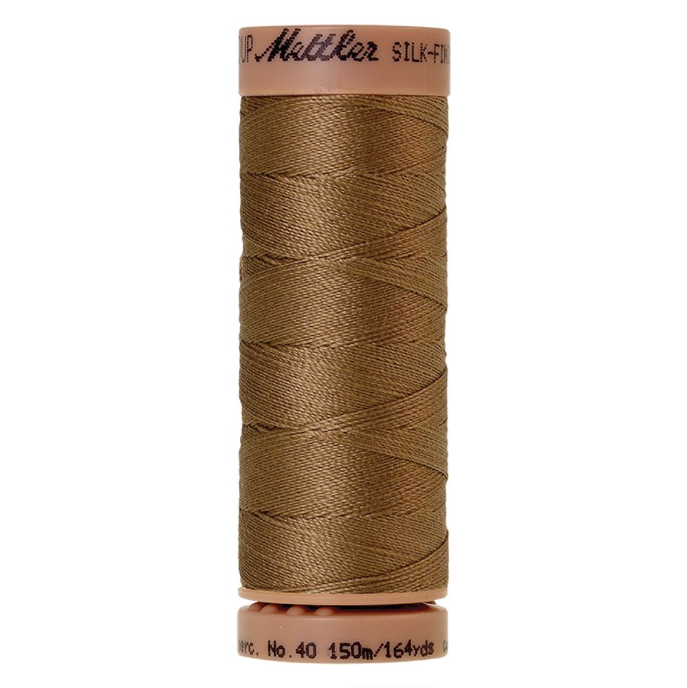 Нитки хлопковые отделочные Mettler Silk-Finish Cotton 40, 150 м, 0287, 5 катушек