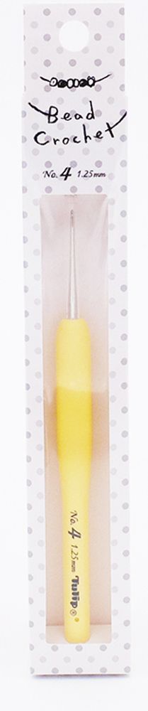 Крючок для вязания бусинами, с ручкой Tulip Bead Crochet 1,25мм, сталь/пластик, TB13-4e /TOS/
