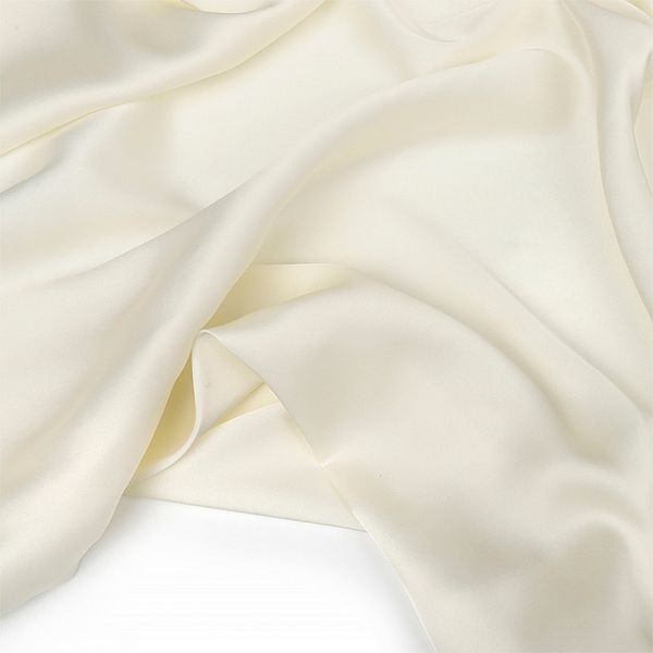 Шелк Армани 90 г/м², 150 см / 25 метров, TBYArm-073, цв.73 молочный