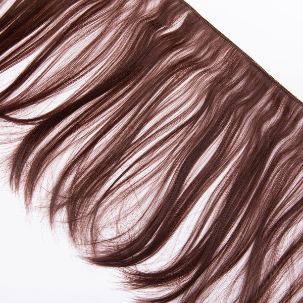 Трессы для кукол 25 см, 100 см, 40 г, 15 каштановый, HobbyBe HAR-2