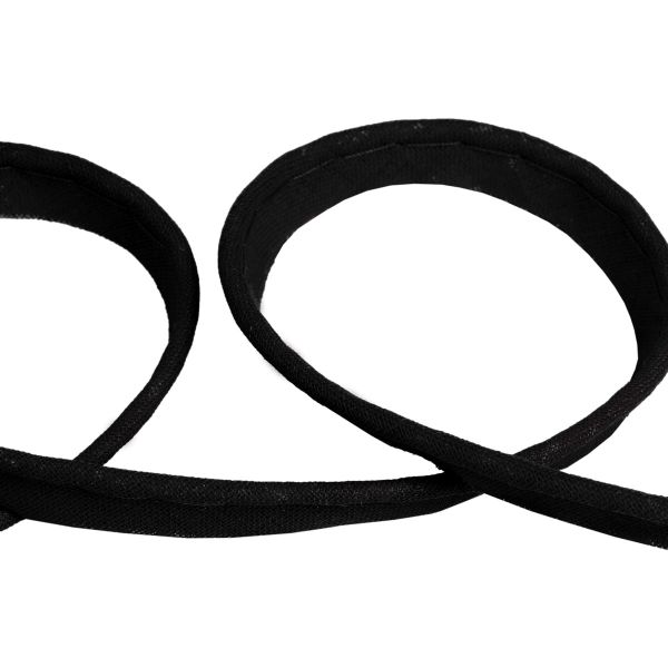 Кант хлопковый 10 мм / 65±2.5 метров, черный 080, Gamma GA-10C