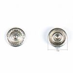 Часть кнопки рубашечной ⌀11 мм (C-часть), никель, 100 шт, S090525, BIG