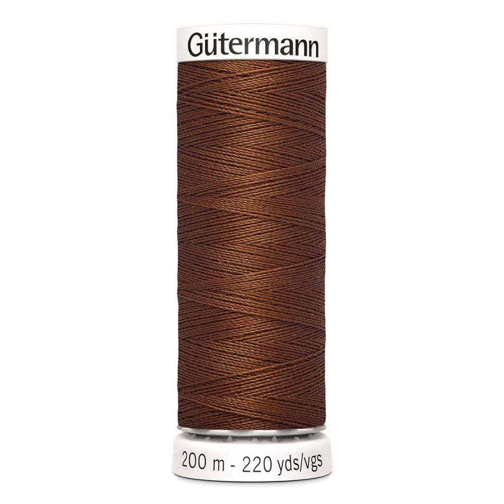 Нитки универсальные Gutermann Sew-all 100 (200 метров), 5 кат. | 650 золотисто-каштановый