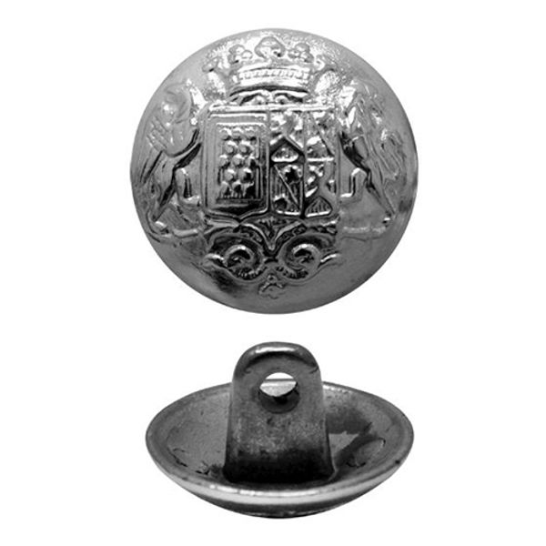 Пуговицы на ножке 20 мм, мет.никель 