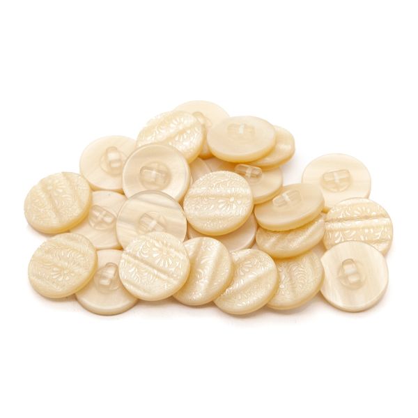 Пуговицы на ножке костюмные 34L (бежевый), 48 шт