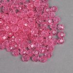 Бусины акрил ⌀8 мм, цв. 02 розовый, 50 г, Magic4Hobby