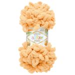 Пряжа Alize (Ализе) Puffy / уп.5 мот. по 100 г, 9м, 95 песочный