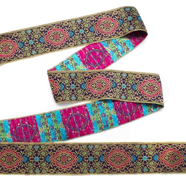 Лента (тесьма) жаккардовая 50.0 мм / 9 метров, Astra&Craft (С6), SR931