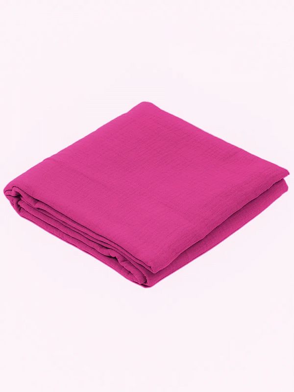 Муслин 125 г/м², 130 см / 25 метров, TBY.Mus.24723.51, цв.51 ярко-розовый