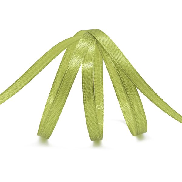 Лента атласная 1-сторонняя 6.0 мм / 22.86±1 метров, 118 оливковый, Globus