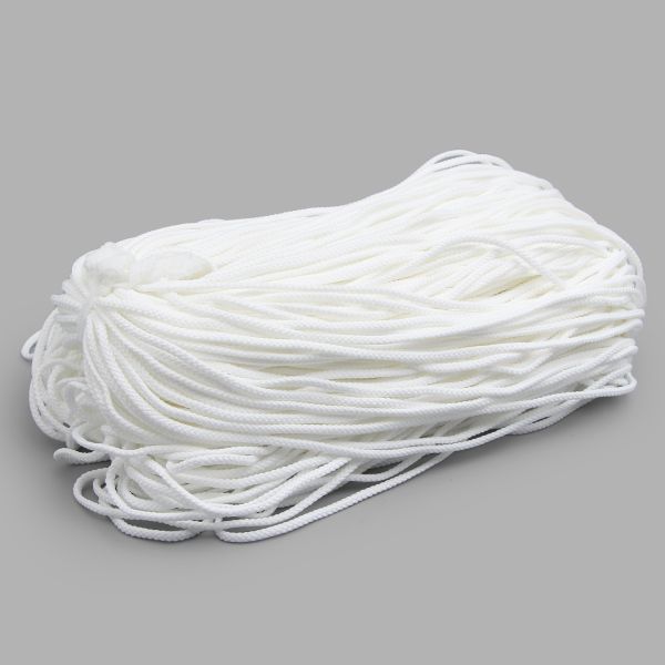 Шнур плетеный ⌀4.0 мм / 200 метров, 003 белый