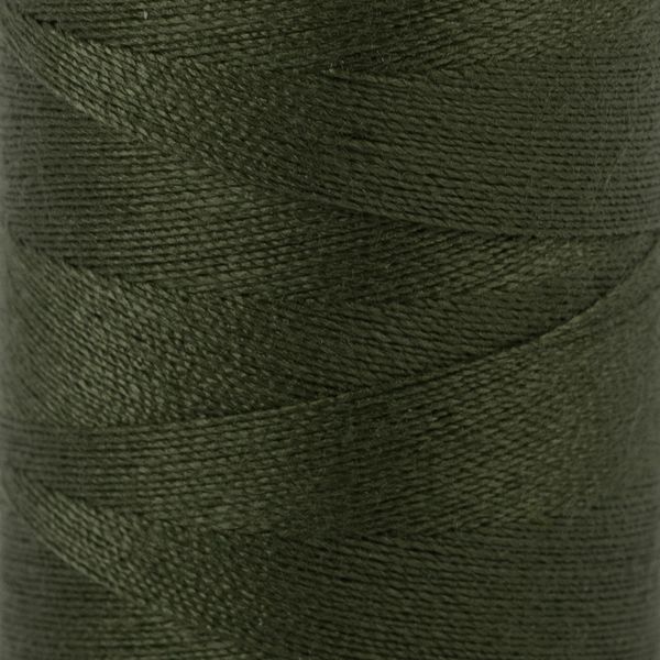 Нитки швейные бытовые Gamma 40/2, 365 м / 10 кат., 417 т.хаки