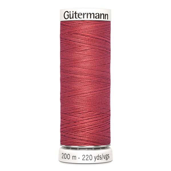 Нитки универсальные Gutermann Sew-all, 200м, 519 т.лососевый, 5 катушек