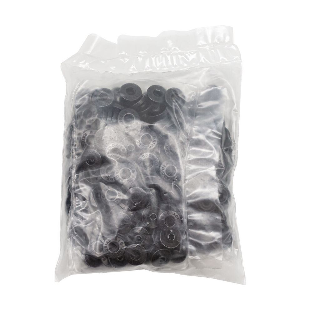 Кнопка Альфа (S-образная) ⌀10.0 мм, ≈100 шт, нерж.сплав, черненый, BIG