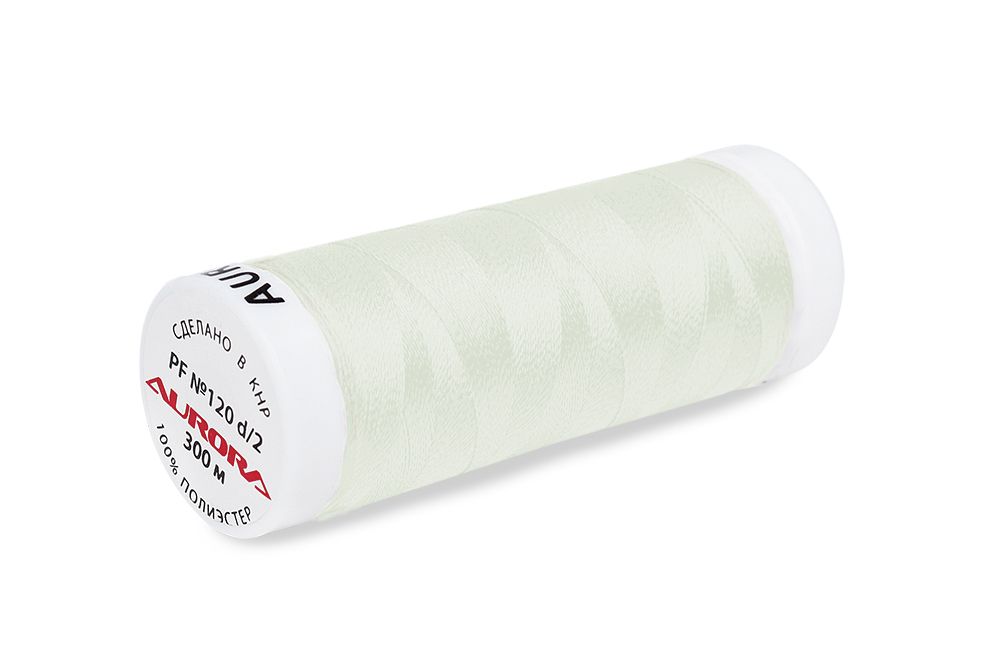 Нитки для креативных работ Aurora №120, 300 м, цв. PF850, 5 катушек