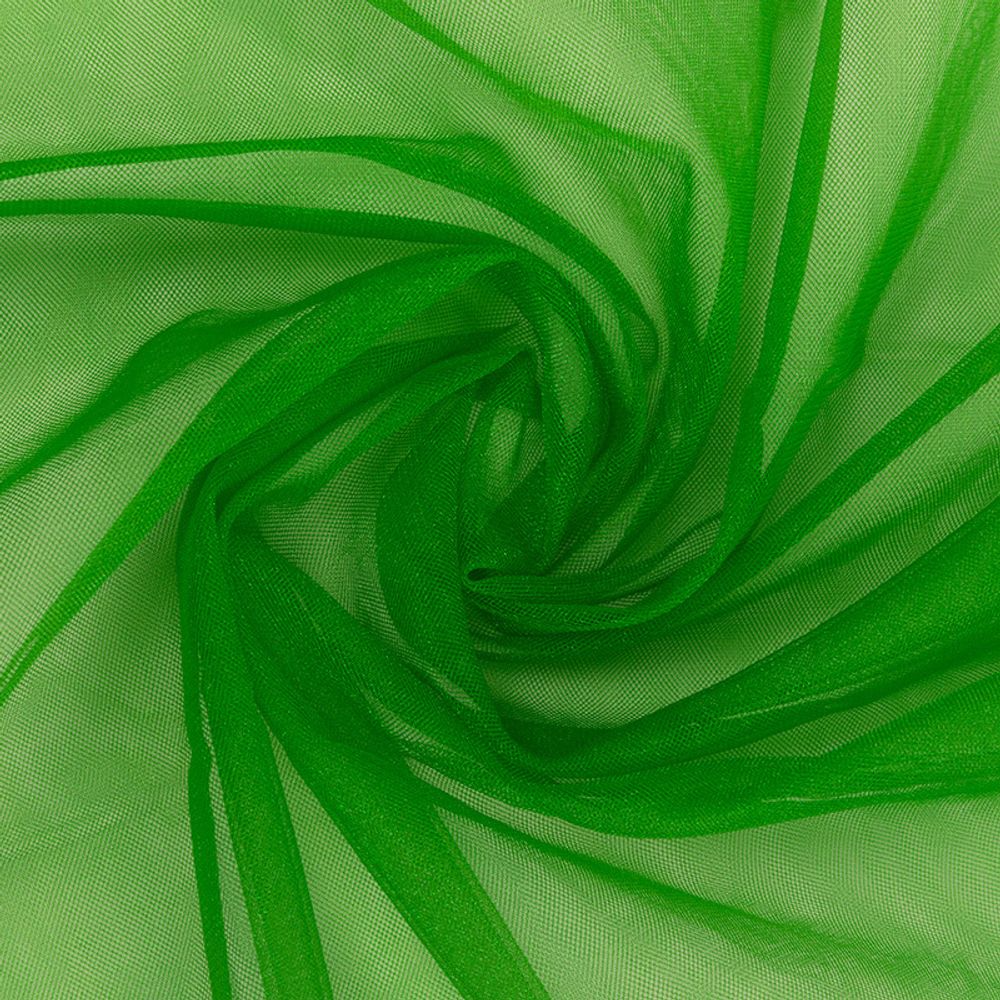 Фатин кристалл 18±2 г/м², 150х150 см, 42 зеленый, Gamma FTN-BRN