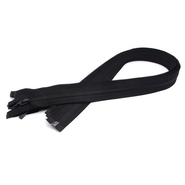 Молния спираль (витая) Arta Т5 (5 мм) 1 зам., разъем., 80 см, цв. 580 черный, уп.5 шт