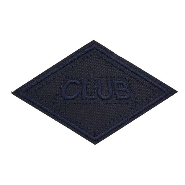 Термоаппликация ромб 95х60мм (Blue2 (синий2)), 2 шт, LA553