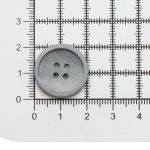 Пуговицы 4 прокола мужская костюмные 391387/4 32 (3903 серый мат.), 50 шт