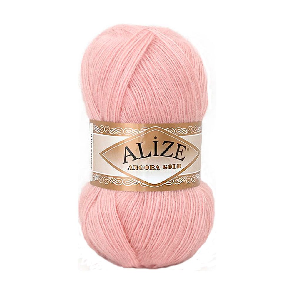 Пряжа Alize (Ализе) Angora Gold / уп.5 мот. по 100 г, 550м, 161 пудра А
