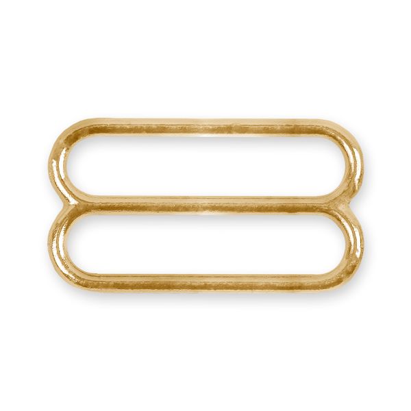 Рамки-регуляторы для бюстгальтера металл 15.0 мм, 50 шт, золото, Blitz RPF-15