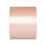 Лента атласная 1-сторонняя 75.0 мм / 33±2 метра, №151 бледно-розовый, в термоплёнке, Gamma