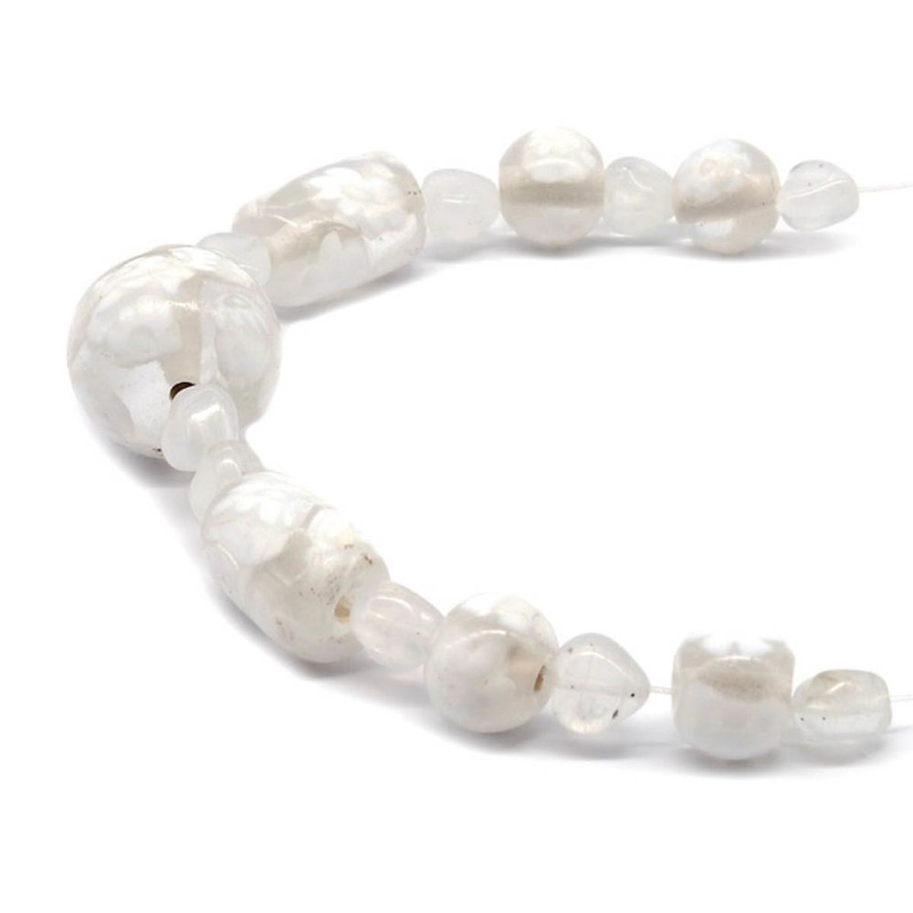 Набор декоративных бусин, 19 шт, Астра Premium