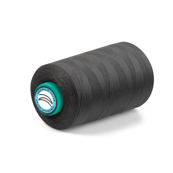 Нитки универсальные Nitka 40/2, 4570 м (5000 ярд) / 1 кат., 374 т.серый