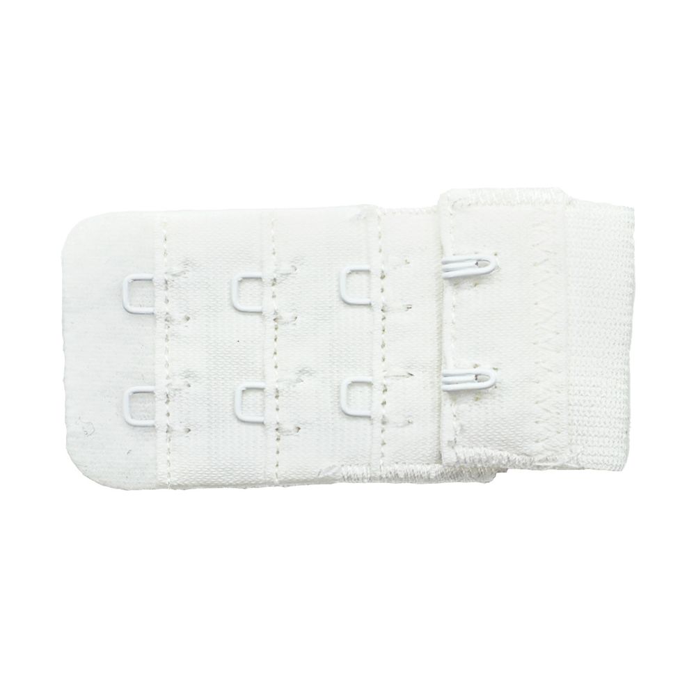 Удлинитель застежки для бюстгальтера 32.0 мм, 3х2, белый, 1 шт, Pony