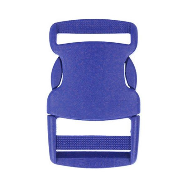 Фастекс (пряжка трезубец) пластик 32 мм, 100 шт, 220 васильковый, Gamma SB04