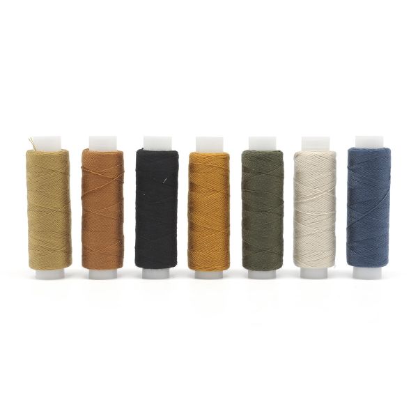 Швейные нитки (набор) 30/2, ассорти, 110 м, упак. 7 катушек, Bestex, ассорти