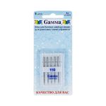 Иглы для швейных машин для джинсы 130/705 H, №110, 5 игл, М, Gamma NJ №110