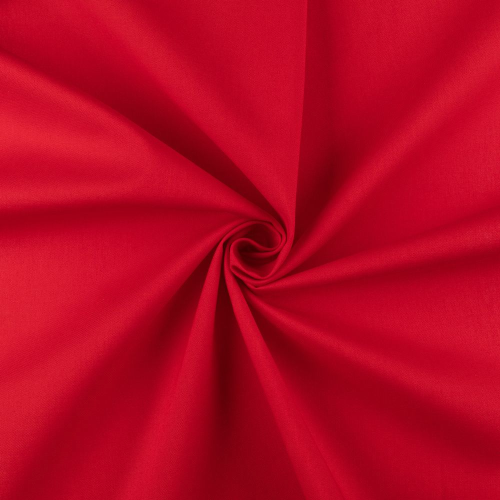 Ткань для пэчворка Peppy Краски жизни Люкс, отрез 50х55 см, 146 г/м², 18-1550 красный, Peppy