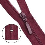 Молния спираль (витая) Arta Т5 (5 мм) 1 зам., н/раз., 18 см, цв. 021 бордовый, уп.10 шт