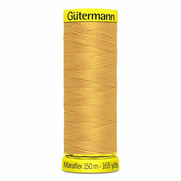 Нитки для трикотажа Gutermann Maraflex, 150м, 416 св.золото, 5 катушек