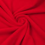Флис 2-сторонний 190 г/м², 150 см / 2 метра, TBY-0059-S171 цв.S171 красный