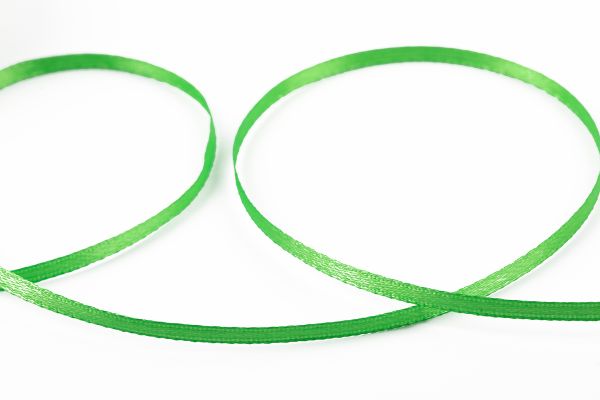 Лента атласная 2-сторонняя 3.0 мм / 91.4±2 метра, 091 св.салатовый, Gamma AL-3P