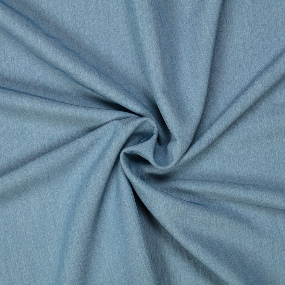 Ткань костюмная 200 г/м², 150х150±2 см, 06 голубой джинс/blue jeans, Gamma SUTF-005N