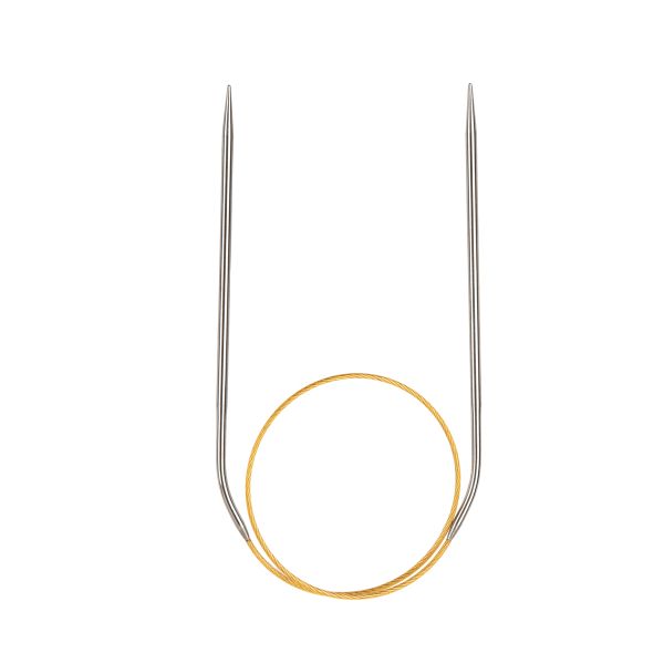 Спицы круговые ⌀2.5 мм, 40 см, с металлическим тросиком, Alpina SIL-40